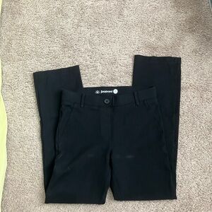Betabrand Black Chinos Classic Style